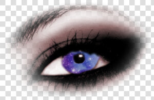  eye  galaxy  olho  galaxia   Eyes  HD Png Download