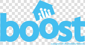 Lift Disability Network Boost Program Logo   Graphic Design  HD Png Download