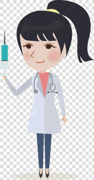 Illustration A Doctor   Médica Clipart Png  Transparent Png