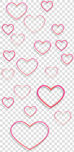  heart  hearts  love  aesthetic  freetoedit   Papel De Parede Transparente  HD Png Download