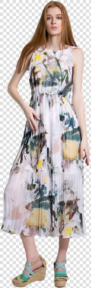 Women Stylish Floral Maxi Dress   Floral Dress Women Png  Transparent Png