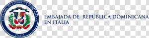 Logo   Consolato Repubblica Dominicana Napoli  HD Png Download