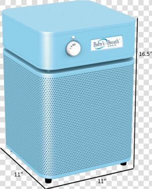 Austin Air Baby S Breath Hepa Air Purifier In Blue   Computer Case  HD Png Download