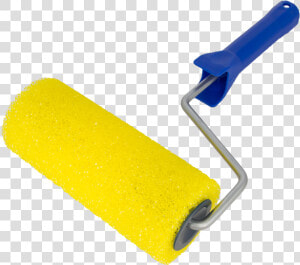 Texture Roller Coarse Yellow Ø 75mm  20 Cm   Paint Roller  HD Png Download