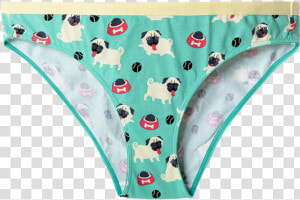 Good Mood Briefs Pug Life   Panties  HD Png Download