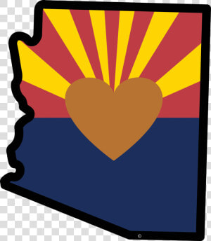 Arizona   Arizona Heart  HD Png Download