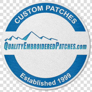 Quality Embroidered Patches Logo   Circle  HD Png Download