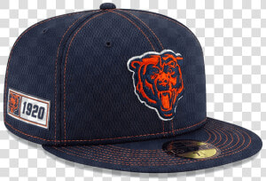 New Era Navy 9fifty Chicago Bears 2019 Nfl Sideline   Chargers 2019 Official Sideline Road Hat  HD Png Download