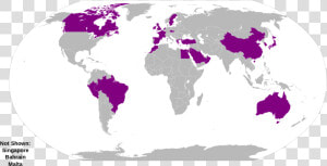 Map Of Constitutional Monarchy  HD Png Download