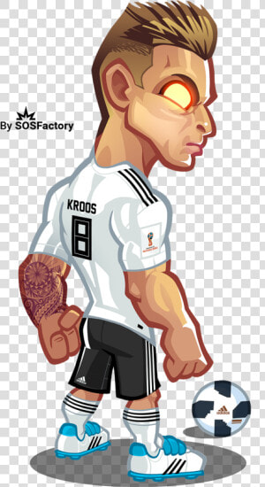 Toni Kroos Caricature   Caricaturas De Toni Kroos  HD Png Download