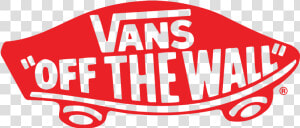 Vans Skate Off The Wall Logo Vector 800px   Vans Of The Wall Sticker  HD Png Download