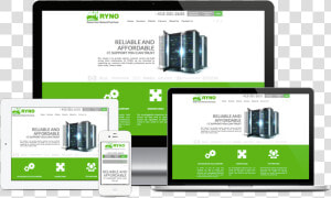 Portfolio   Service Technician Website For Ryno Network   Online Advertising  HD Png Download