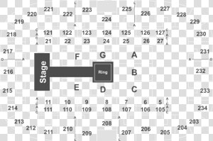 K Rock Centre Seating Chart  HD Png Download