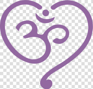 Yoga With Heart Logo   Yoga Heart  HD Png Download