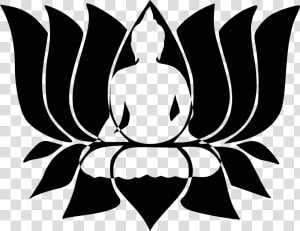 Buddha  Lotus  Meditation  Buddhist  Buddhism  Man   Hindu Symbols Lotus Flower  HD Png Download