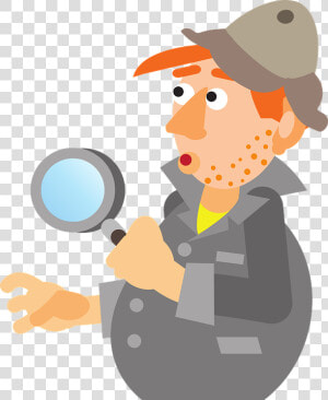 Detective  Research  Search  Find  Investigation   Illustration  HD Png Download