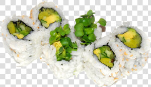 Avocado Roll Png File   Vegetable Roll Makimono  Transparent Png