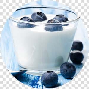 Yoghurt Met Blauwe Bessen  HD Png Download