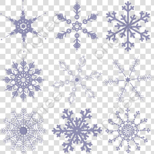 Copos De Nieve Clipart   Flores Dibujo Simple  HD Png Download