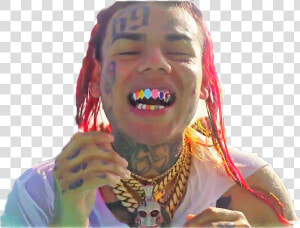 6ix9ine Teeth With Transparent Background   Los Dientes De 6ix9ine  HD Png Download