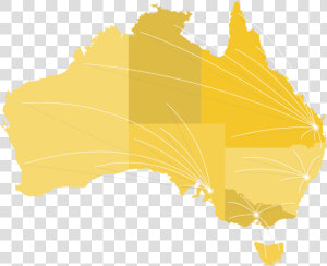 Aus Map V2   Map Of Australia To Trace  HD Png Download