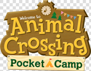 Animal Crossing Pocket Camp Logo  HD Png Download