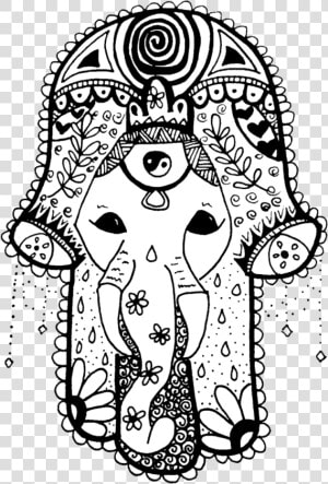 Hamsa Buda   Png Download   Sticker  Transparent Png