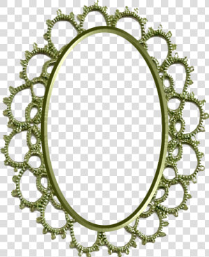 The Gallery For Gt Ornate Gold Oval Frame   Circle  HD Png Download