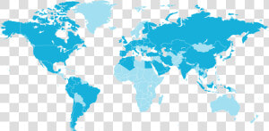 Mapa   Footer World Map  HD Png Download