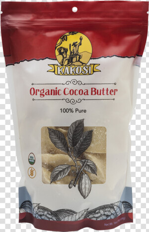 Organic Cocoa Butter   Packaging And Labeling  HD Png Download