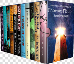 The Phoenix Fiction Sampler Bundle   Book Cover  HD Png Download