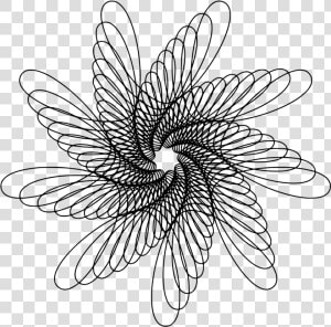 Simple Spirograph Art  HD Png Download