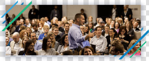 Speaker Engaging With Audience  HD Png Download