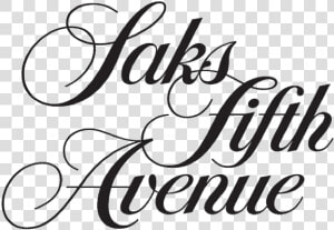 Saks   Saks Fifth Avenue Logo  HD Png Download