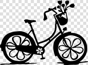 Wall Decal Floral Bike   Kildemoes Hyper S1 Herre  HD Png Download