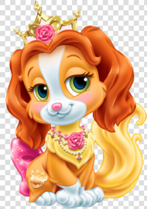 Ariel Belle Snow Dog Rapunzel White Puppy Clipart   Disney Palace Pets Teacup  HD Png Download