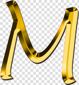 Capital Letter M Transparent Png   Gold Letter M Png  Png Download