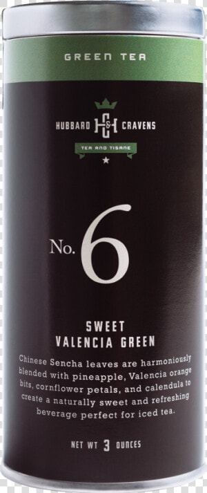 Green Tea  Sweet Valencia Green Tea Tin On Transparent  HD Png Download