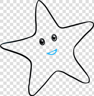 How To Draw Cute Starfish   Starfish  HD Png Download