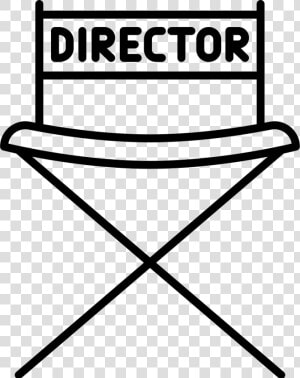 Director Chair   Director  39 s Chair White Png  Transparent Png