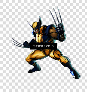 Ultimate Marvel Vs Capcom 3 Wolverine   Png Download   Wolverine Cartoon Mutant X  Transparent Png