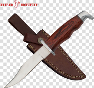 Rd Png V   Wood Handle Hunting Knife  Transparent Png