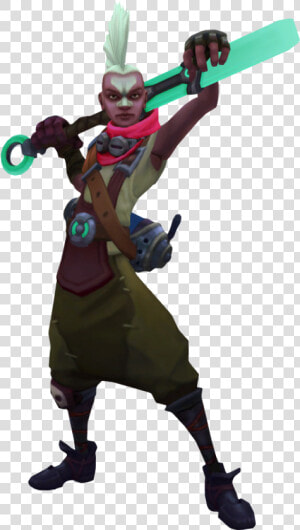 ​   Ekko Lol Png  Transparent Png