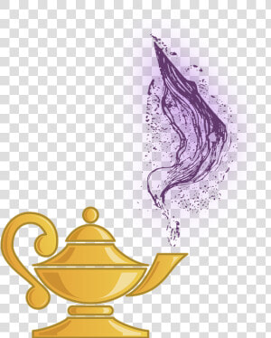 Aladdin  Arab  Arabian  Culture  Genie  Jinn  Lamp   Genie Lamp Clipart  HD Png Download