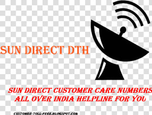 Sun Direct Dth Customer Care Numbers   Graphic Design  HD Png Download