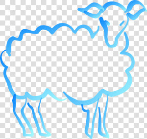 Lamb Gradient Blue Green Svg Clip Arts   Red Lamb  HD Png Download