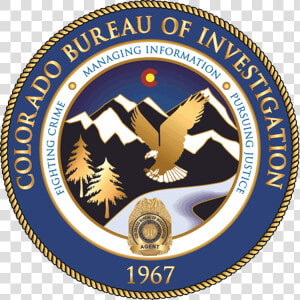 Fbi Laboratory Wikipedia federal Bureau Of Investigation   Colorado Bureau Of Investigation Seal  HD Png Download