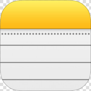 Iphone Notes App Icon   Notes Icon On Phone  HD Png Download