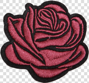 Rose I Love You Flower Motif Patch   Embroidered Patch  HD Png Download