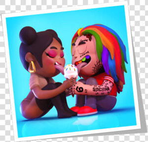 Transparent 6ix9ine Png   6ix9ine Nicki Minaj Murda Beatz Fefe Album  Png Download